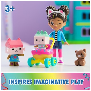 Foto 4 | Foto 4 | Set De Figuras Gabby's Dollhouse Kitty Care Con Gabby, Baby Box - Venta Internacional.