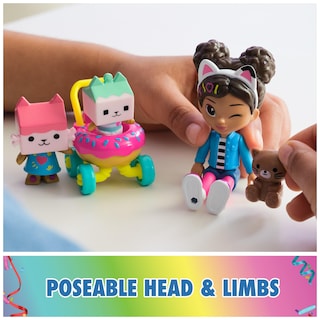 Foto 5 | Foto 5 | Set De Figuras Gabby's Dollhouse Kitty Care Con Gabby, Baby Box - Venta Internacional.