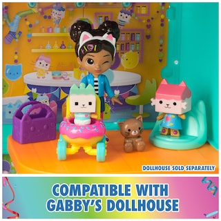 Foto 6 | Foto 6 | Set De Figuras Gabby's Dollhouse Kitty Care Con Gabby, Baby Box - Venta Internacional.