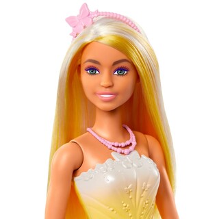 Foto 2 | Foto 2 | Muñeca Barbie Royal Con Pelo De Fantasía Con Mechas Y Acceso. - Venta Internacional.
