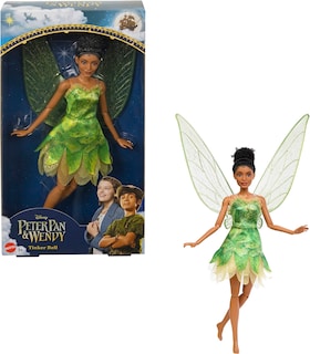 Foto 1 | Foto 1 | Muñeca De Hadas Mattel, Película De Disney Peter Pan Y Wendy Tinker Bell - Venta Internacional.