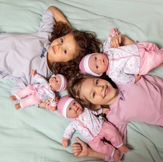 Foto 3 | Foto 3 | Baby Doll Jc Toys La Baby, Blanca, 50 Cm, Suave, Lavable En El Cuerpo - Venta Internacional.