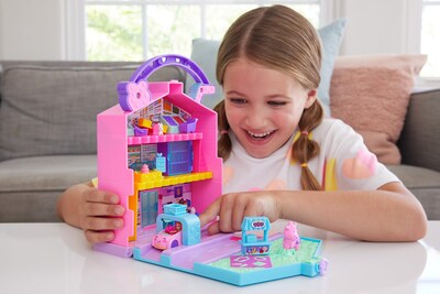 Foto 2 | Foto 2 | Set De Juego Polly Pocket Pollyville Fresh Market Con 2 Muñecas - Venta Internacional.