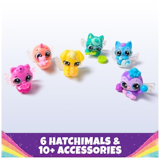Foto 5 | Foto 5 | Juguete Hatchimals Rainbow Hatchery Con 6 Minifiguras Y Accesorios - Venta Internacional.