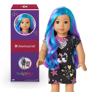 Foto 1 | Foto 1 | Doll American Girl Truly Me #119, 18 Pulgadas, Ojos Azules, Cabello Azul-morado - Venta Internacional.