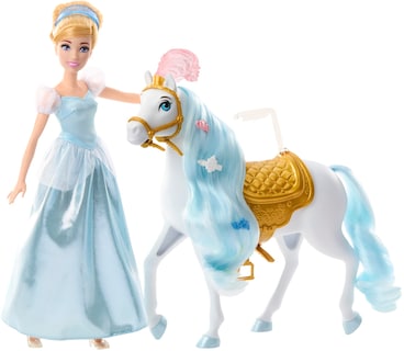 Foto 1 | Foto 1 | Muñeca De Moda Mattel Disney Princess Cenicienta Con Caballo - Venta Internacional.