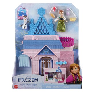 Foto 7 | Foto 7 | Casa De Muñecas Mattel Disney Frozen Anna Castle Con Muñeca Pequeña - Venta Internacional.