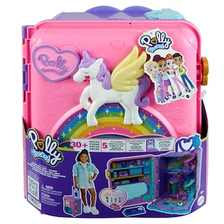 Foto 6 | Foto 6 | Set De Juego Polly Pocket Pollyville Resort Con 4 Muñecas Y Un Coche - Venta Internacional.