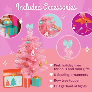 Foto 3 | Foto 3 | Árbol De Invierno Playset Glitter Para Niñas, 27 Unidades, Con Luces De Más De 3 Años - Venta Internacional.