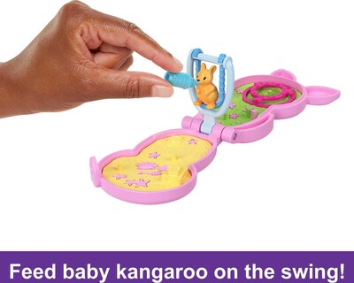 Foto 4 | Foto 4 | Set De Juguete De Viaje Polly Pocket 2 En 1 Con Animales Y 2 Muñecas - Venta Internacional.
