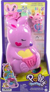 Foto 6 | Foto 6 | Set De Juguete De Viaje Polly Pocket 2 En 1 Con Animales Y 2 Muñecas - Venta Internacional.