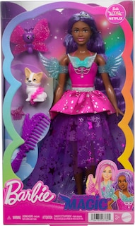 Foto 6 | Foto 6 | Muñeca Barbie Barbie «brooklyn» A La Moda Con 2 Mascotas De Fantasía - Venta Internacional.