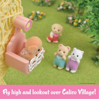 Foto 5 | Foto 5 | Dollhouse Playset Calico Critters Baby Ferris Wheel Con Caniche De Juguete - Venta Internacional.