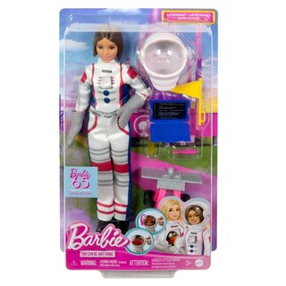 Foto 6 | Foto 6 | Set De Astronauta Del 65 Aniversario De Barbie Careers De Playset - Venta Internacional.