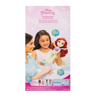 Foto 7 | Foto 7 | Muñeca Disney Princess Ariel My Singing Friend Con Platija - Venta Internacional.
