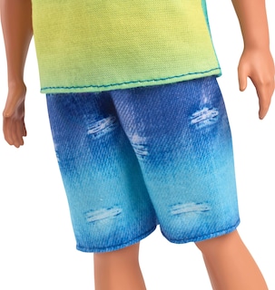 Foto 4 | Foto 4 | Muñeca De Moda Barbie Fashionistas Ken #236 Con Camiseta Sin Mangas Azul Y Verde - Venta Internacional.