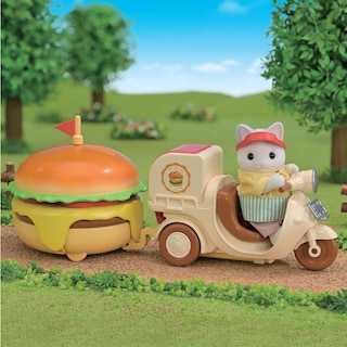 Foto 4 | Foto 4 | Soporte Para Hamburguesas Playset Calico Critters Con Latte Cat Father - Venta Internacional.