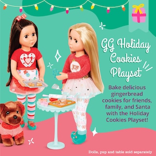 Foto 2 | Foto 2 | Galletas Navideñas Baking Playset Con Purpurina Para Niñas Con 23 Piezas De 14 Pulgadas - Venta Internacional.