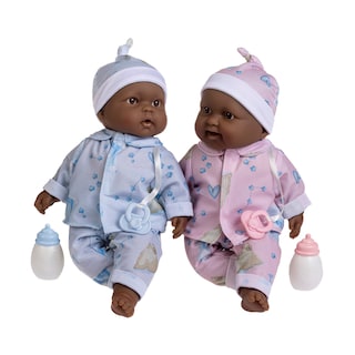 Foto 1 | Foto 1 | Muñeca Jc Toys Twins 13, Cuerpo Suave Y Realista Con Atuendos - Venta Internacional.