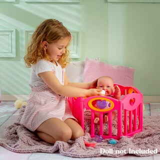 Foto 4 | Foto 4 | Set De Regalo Baby Doll Play Pen Jc Toys For Keeps Playtime Pink - Venta Internacional.