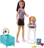 Muñecas Barbie Skipper Babysitters Inc con Accesorios - Venta Internacional
