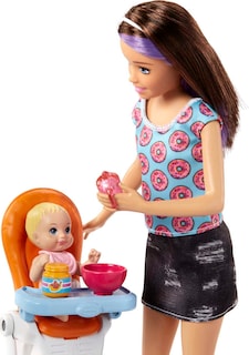 Foto 4 | Foto 4 | Muñecas Barbie Skipper Babysitters Inc con Accesorios - Venta Internacional