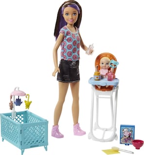 Foto 7 | Foto 7 | Muñecas Barbie Skipper Babysitters Inc con Accesorios - Venta Internacional