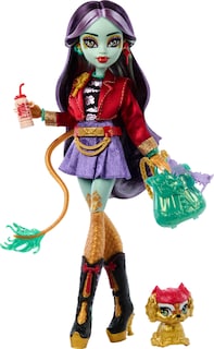Foto 1 | Foto 1 | Doll Monster High Jinafire Long Dragon Con Perro De Mascota Y 7 Accesos. - Venta Internacional.