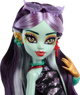 Foto 3 | Foto 3 | Doll Monster High Jinafire Long Dragon Con Perro De Mascota Y 7 Accesos. - Venta Internacional.