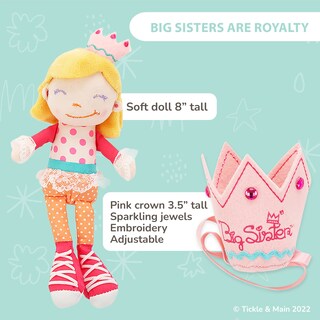 Foto 4 | Foto 4 | Set De Regalo Tickle & Main Big Sister I Here Crown You Book - Venta Internacional.