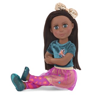 Foto 3 | Foto 3 | Muñeca Moderna Con Purpurina Para Niñas Odessa, 36,8 Cm, Con Ropa A Partir De 3 Años - Venta Internacional.