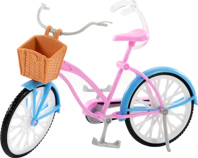 Foto 3 | Foto 3 | Set De Muñeca Barbie Y Bicicleta Con Accesorios, Mameluco Arcoíris Rubio - Venta Internacional.