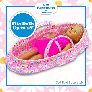 Foto 3 | Foto 3 | Cesta Para Muñecas June Garden Cozy Dream Para Niña Estadounidense De 18 Pulgadas - Venta Internacional.