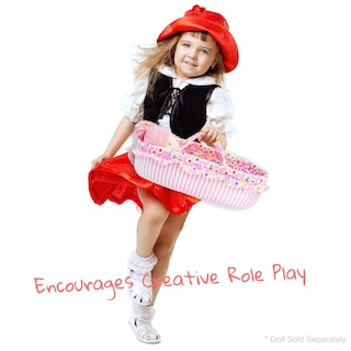 Foto 7 | Foto 7 | Cesta Para Muñecas June Garden Cozy Dream Para Niña Estadounidense De 18 Pulgadas - Venta Internacional.