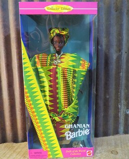 Foto 1 | Foto 1 | Muñeca Barbie Edición Coleccionista Muñecas Ghanianas Del Mundo - Venta Internacional.