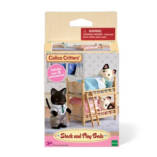 Foto 7 | Foto 7 | Literas Calico Critters De Doll House Furniture Stack N Play - Venta Internacional.