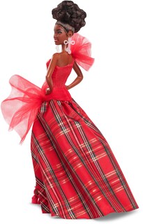 Foto 5 | Foto 5 | Muñeca Moderna Barbie Signature Holiday 2024 Con Vestido A Cuadros - Venta Internacional.