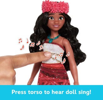 Foto 3 | Foto 3 | Muñeca Mattel Disney Moana 2 Singing Adventure Con Disfraz - Venta Internacional.