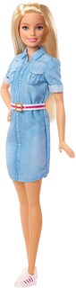 Foto 3 | Foto 3 | Muñeca Barbie Dreamhouse Adventures Ghr58 Con Vestido Camisero Vaquero - Venta Internacional.