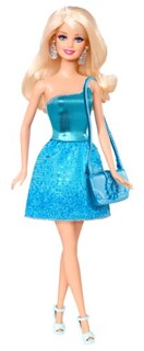 Foto 2 | Foto 2 | Muñeca Barbie Glitz Con Vestido Azul - Venta Internacional.