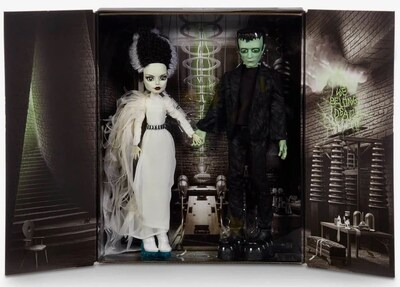Foto 2 | Foto 2 | Set de Muñecas Monster High Frankenstein & Bride 27cm Hdw25 - Venta Internacional