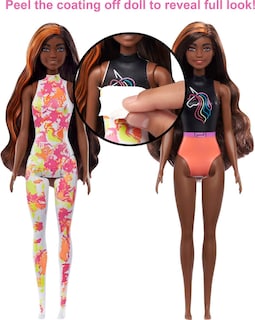 Foto 3 | Foto 3 | Muñeca Barbie Color Reveal Totally Neon Fashions- Venta Internacional