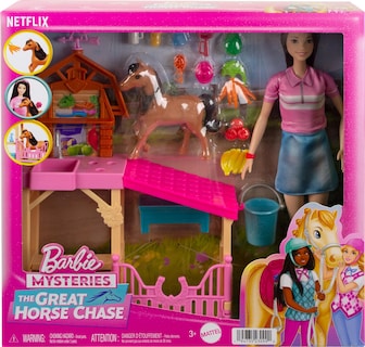 Foto 6 | Foto 6 | Establo De Juguetes Playset Barbie Con Muñeca Moderna Y Poni De Juguete Pequeño - Venta Internacional.