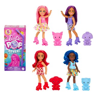 Foto 1 | Foto 1 | Muñeca Pequeña Barbie Pop Reveal Chelsea Fruit Con 5 Sorpresas - Venta Internacional.