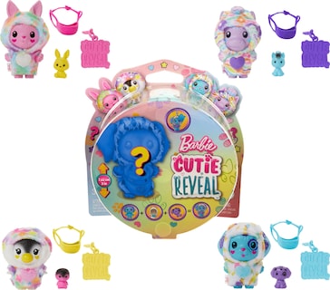 Foto 1 | Foto 1 | Juguete Barbie Cutie Reveal Animal Color Dream Con 5 Sorpresas - Venta Internacional.