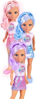 Foto 3 | Foto 3 | Muñeca Nancy Shine, Una Pieza Surtida, Colores Diferentes