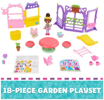 Foto 3 | Foto 3 | Playset Gabby's Dollhouse Kitty Fairy Garden Party 3 Años O Más - Venta Internacional.