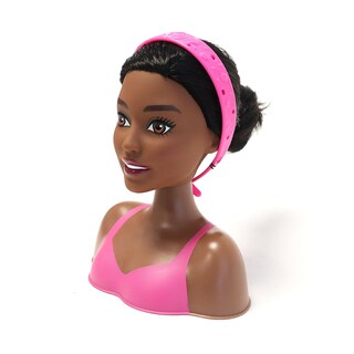 Foto 7 | Foto 7 | Cabello Peinador Barbie, Pequeño, Negro, Con Accesorios, Más De 3 Años - Venta Internacional.