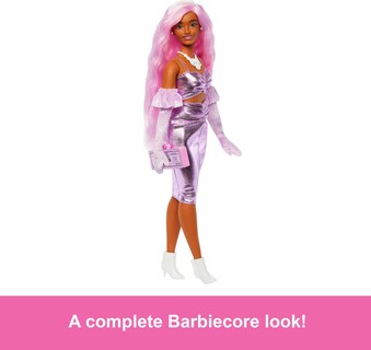 Foto 5 | Foto 5 | Muñeca De Moda Barbie Deluxe Style #1 Barbiecore Outfit - Venta Internacional.