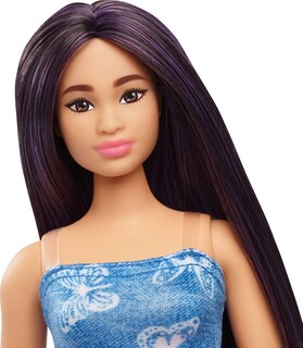 Foto 3 | Foto 3 | Muñeca De Moda Barbie Fashionistas #231 Con Pelo Morado - Venta Internacional.